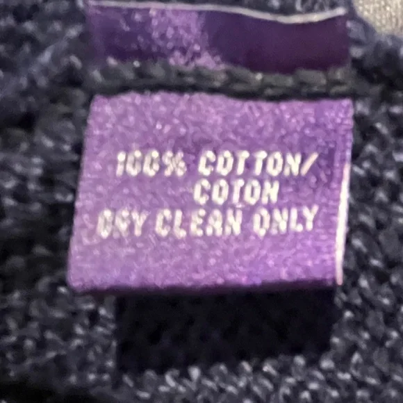 Ralph Lauren Purple Label Collection Deep 
Navy Blue Turtleneck Sweater Knit - Picture 6 of 11